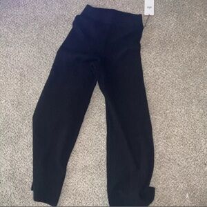 Alo Yoga Cashmere High-Waist Plush Waffle Pant - Black / S